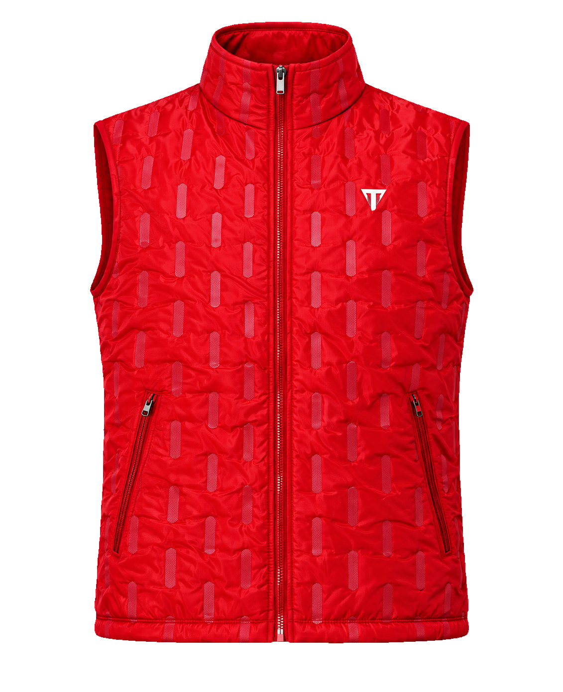 Chaleco Titan texturizado rojo