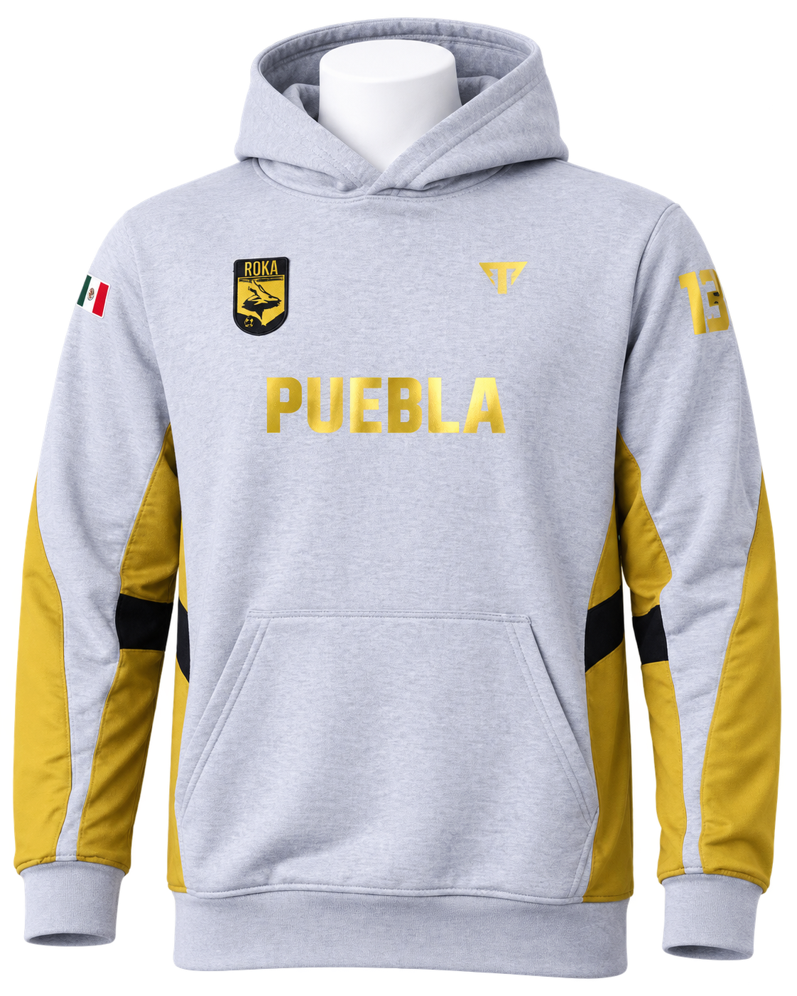 Hoodie Puebla Titan gris