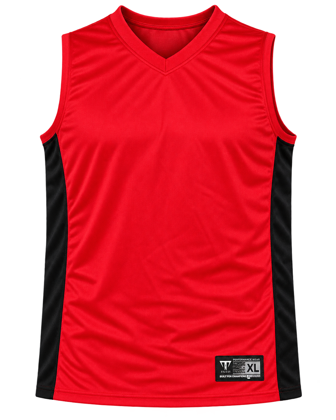 Jersey Titan de baloncesto rojo y negro