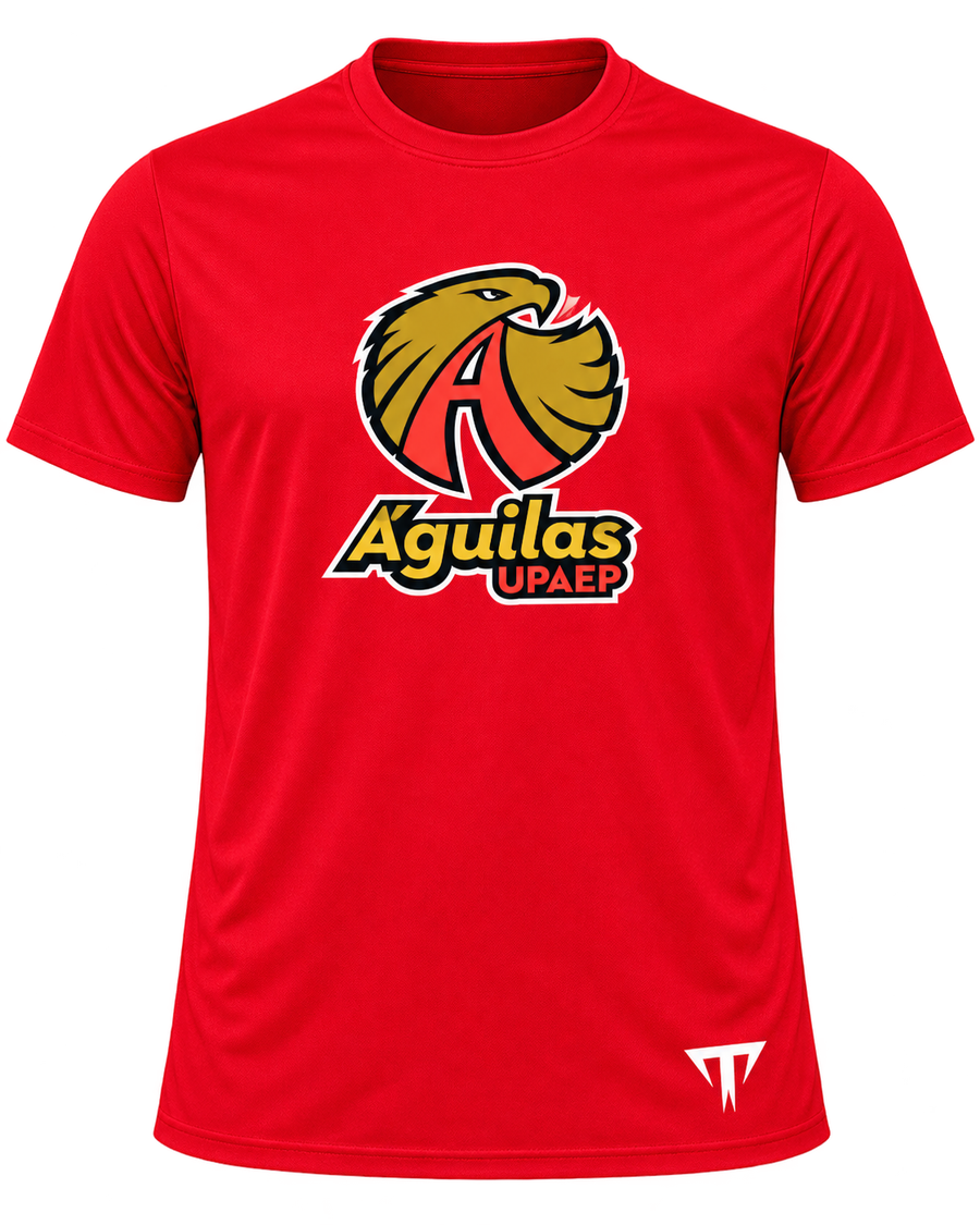 Playera Águilas UPAEP roja